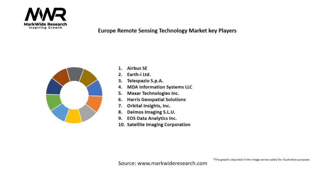 Europe Remote Sensing Technology market Key Players