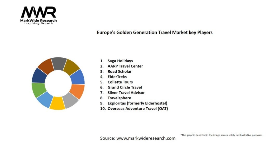 Europes Golden Generation Travel market Key Players