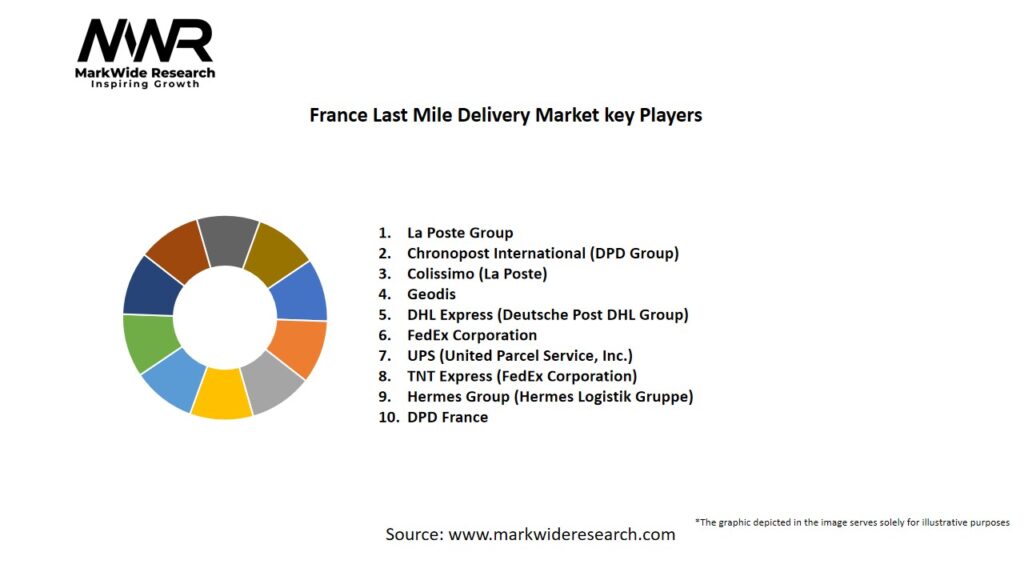 France Last Mile Delivery Market Key Players