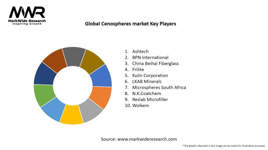 Global Cenospheres market Key Players