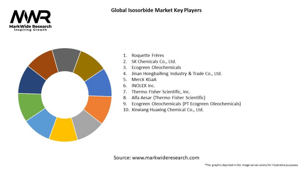 Global Isosorbide Market Key Players