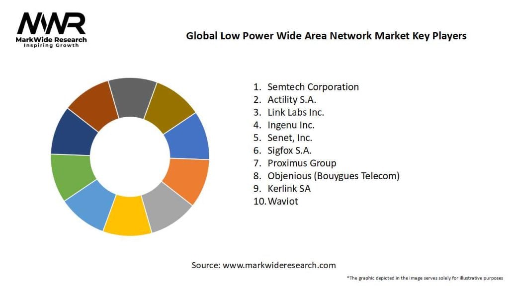 Global Low Power Wide Area Network Market Key Players