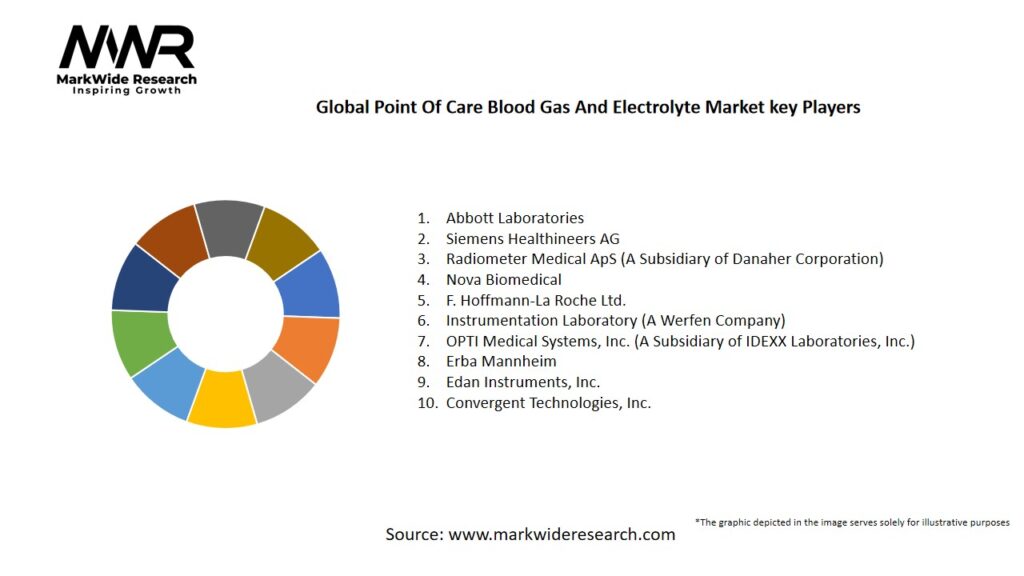 Global Point Of Care Blood Gas And Electrolyte market Key Players
