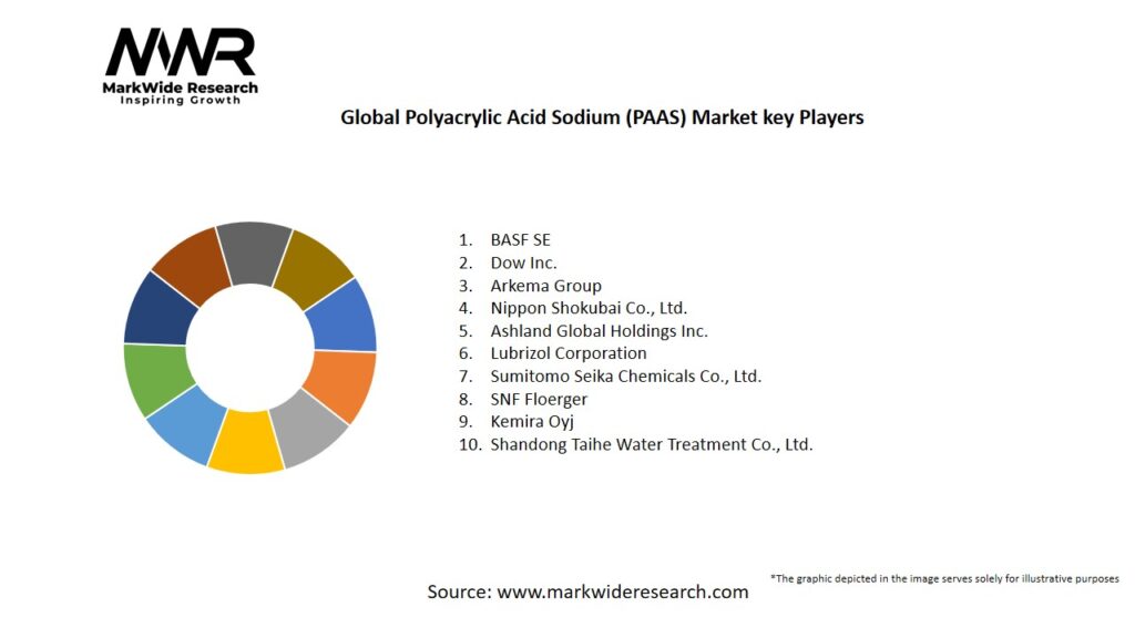 Global Polyacrylic Acid Sodium (PAAS) market Key Players