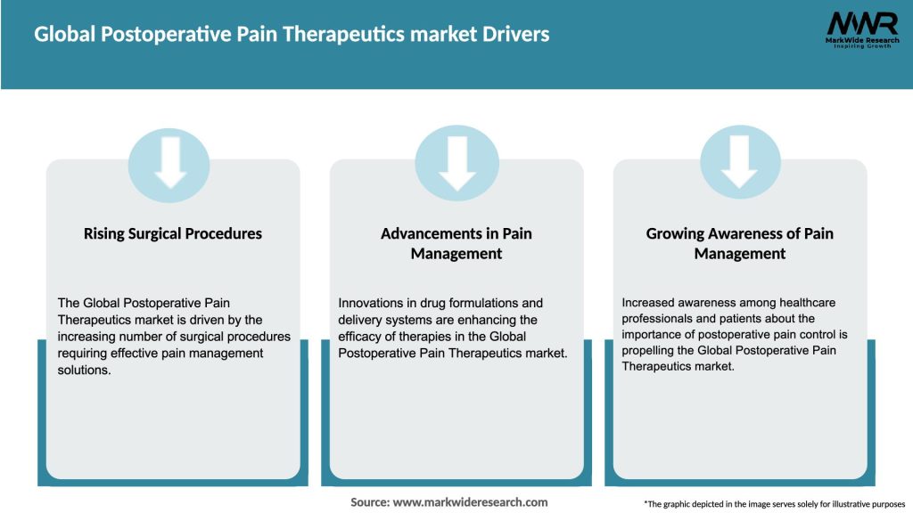 Global Postoperative Pain Therapeutics market Drivers