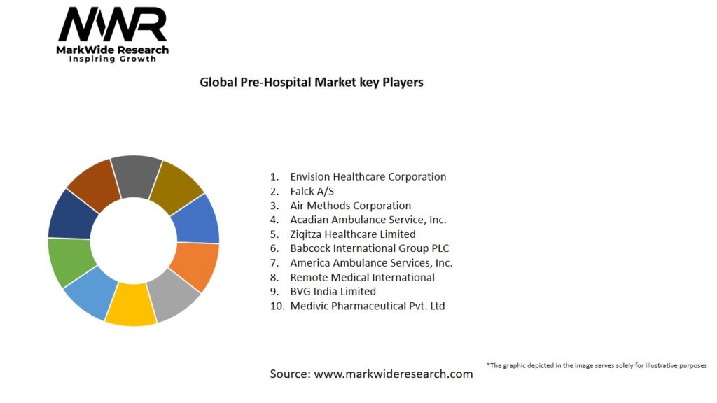 Global Pre-hospital market Key Players
