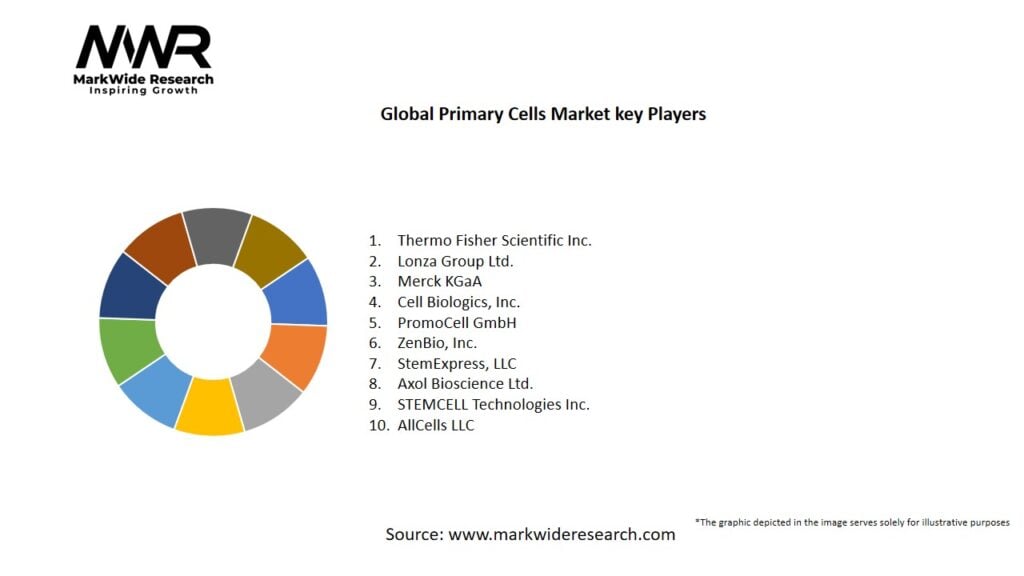 Global Primary Cells market Key Players