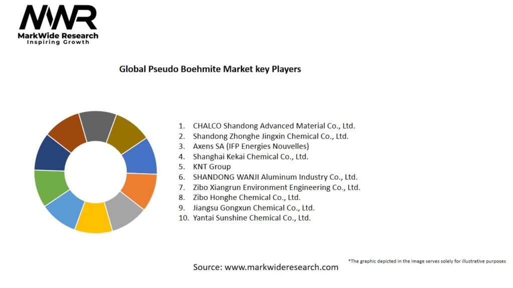 Global Pseudo Boehmite market Key Players