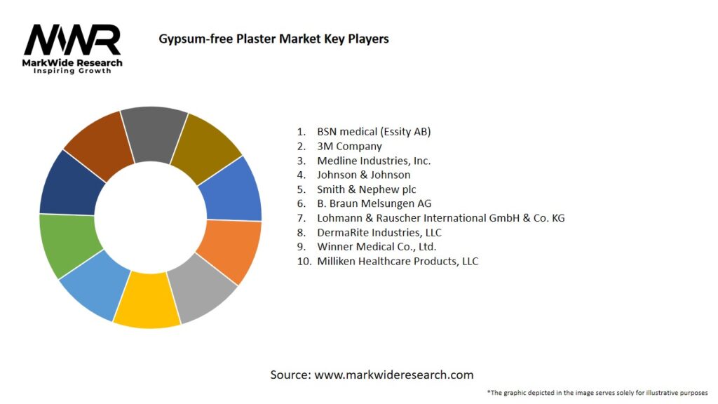 Gypsum-free Plaster market Key Players