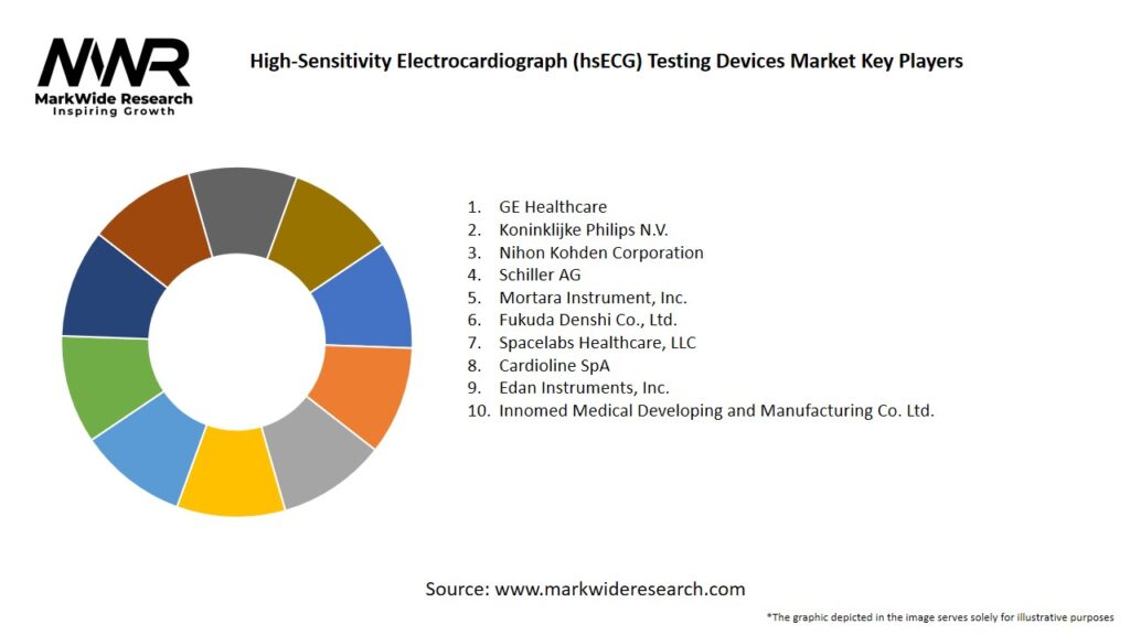 High-sensitivity Electrocardiograph (hsECG) Testing Devices market Key Players