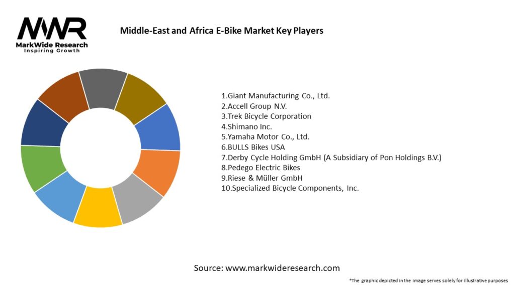 Middle-East and Africa E-Bike Market Key Players