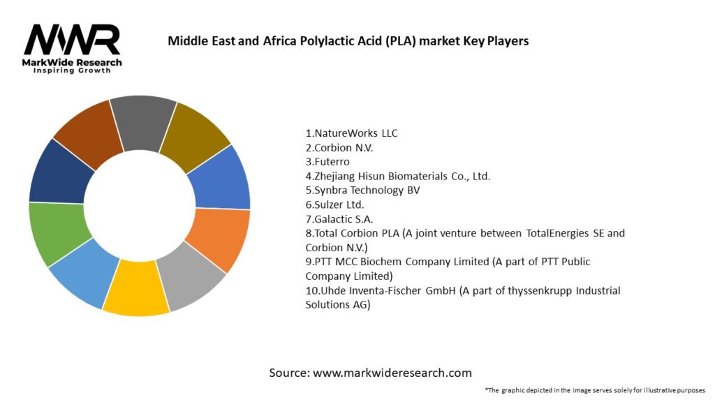 Middle East and Africa Polylactic Acid (PLA) market Key Players