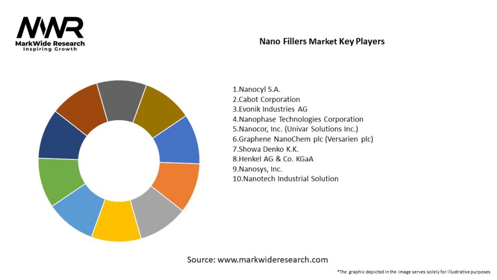 Nano Fillers market Key Players