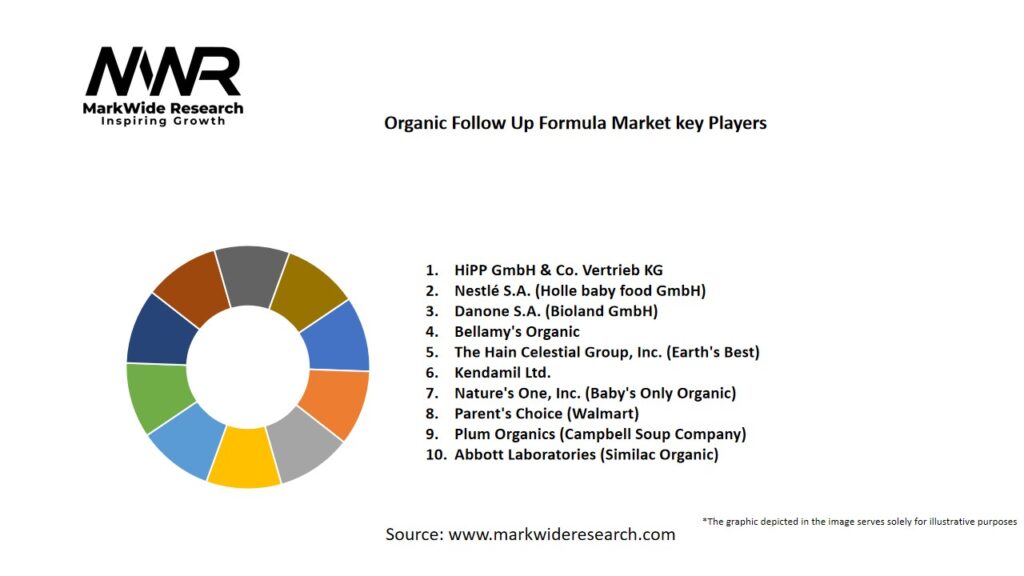 Organic Follow Up Formula market Key Players