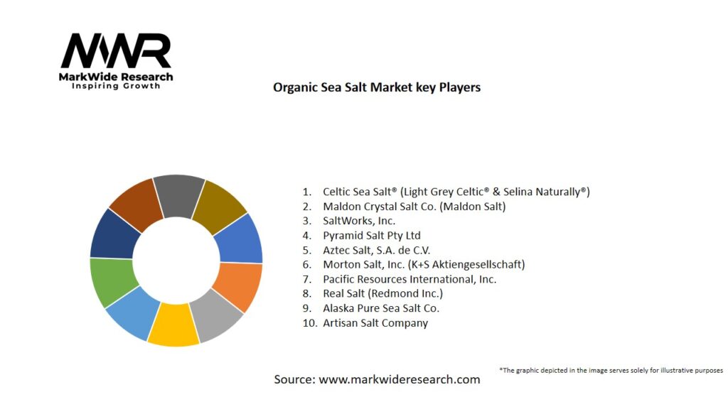 Organic Sea Salt market Key Players