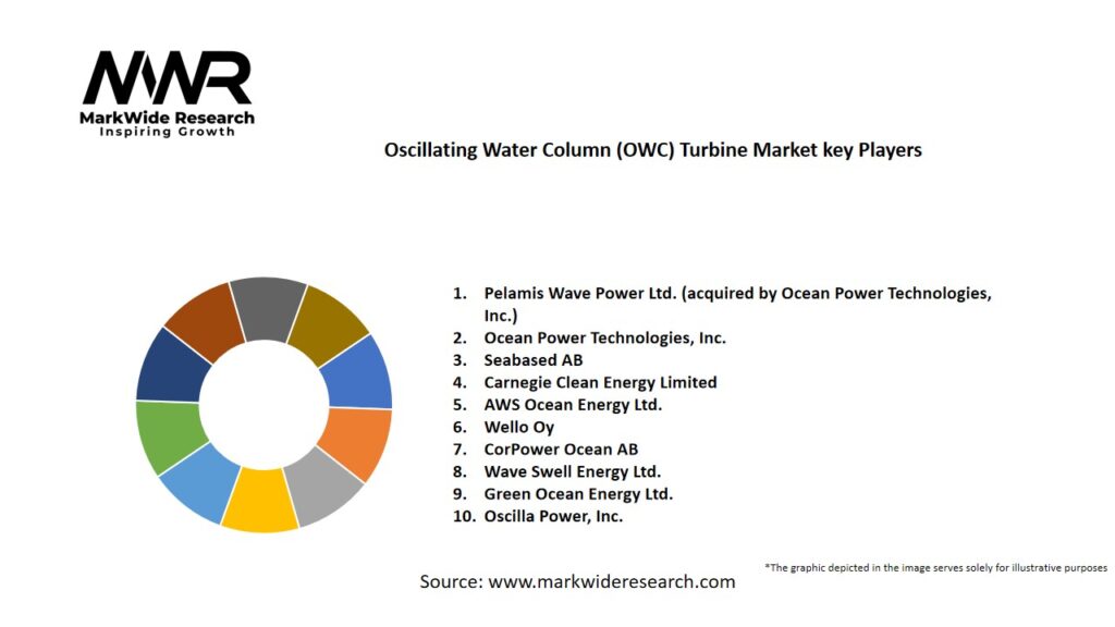 Oscillating Water Column (OWC) Turbine market Key Players