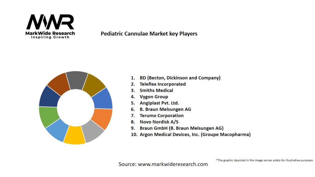 Pediatric Cannulae market Key Players