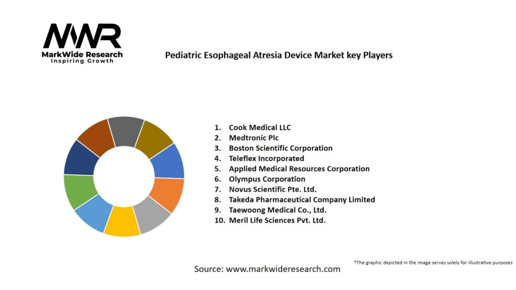 Pediatric Esophageal Atresia Device market Key Players