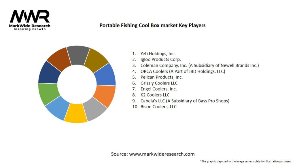 Portable Fishing Cool Box market Key Players
