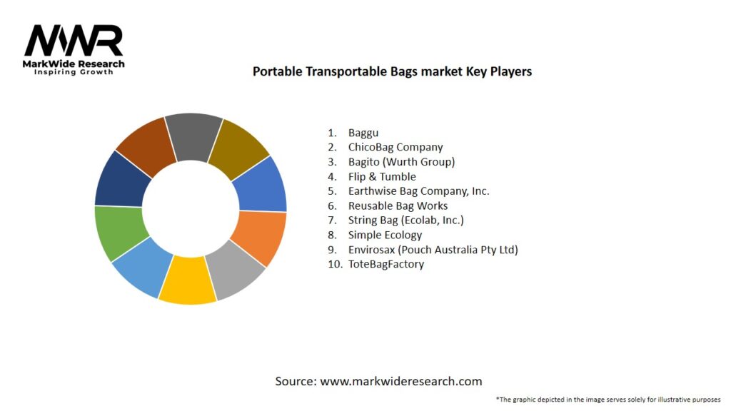 Portable Transportable Bags market Key Players