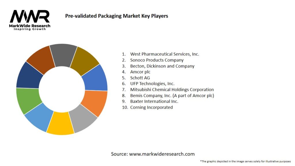 Pre-validated Packaging market Key Players