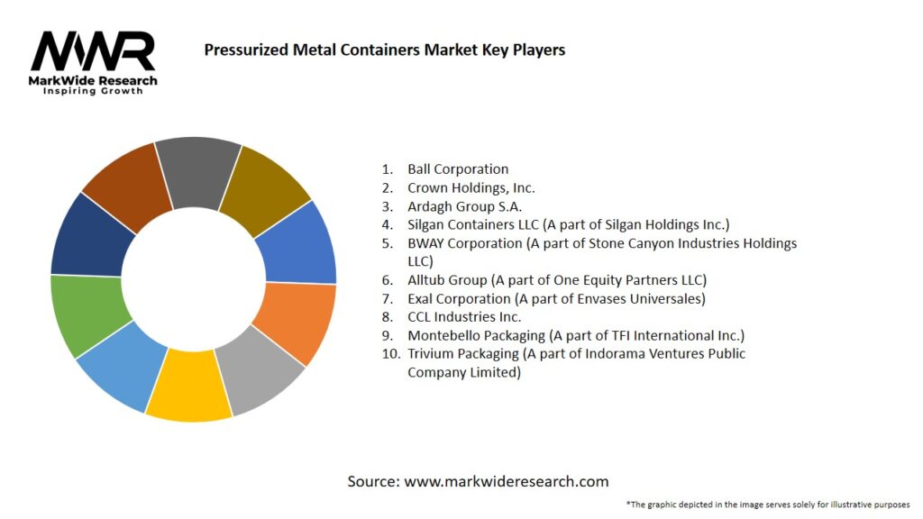 Pressurized Metal Containers market Key Players