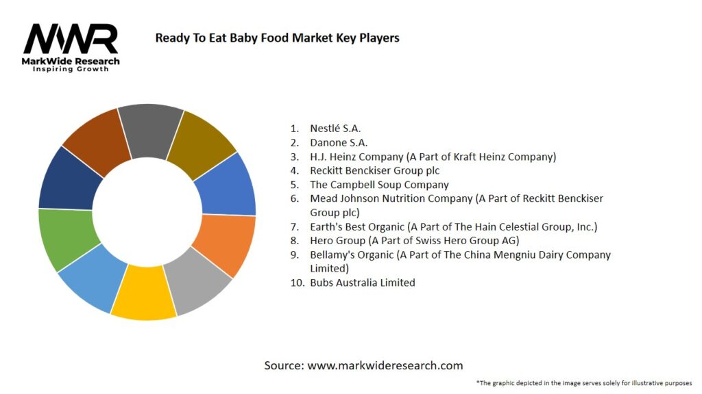 Ready To Eat Baby Food market Key Players