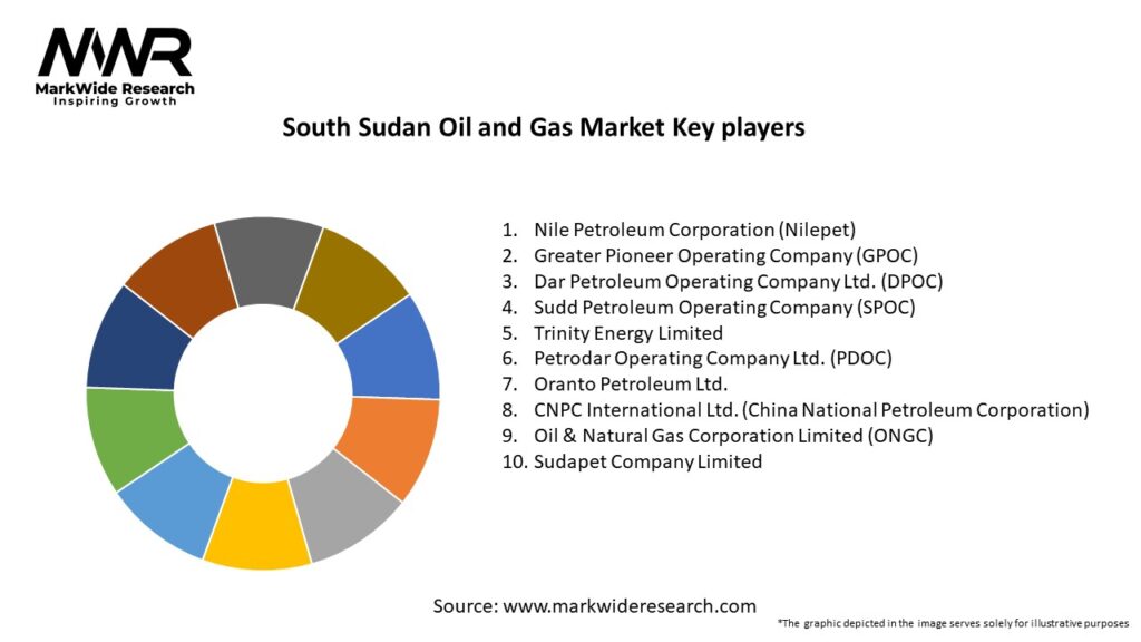 South Sudan Oil and Gas Market Key Players