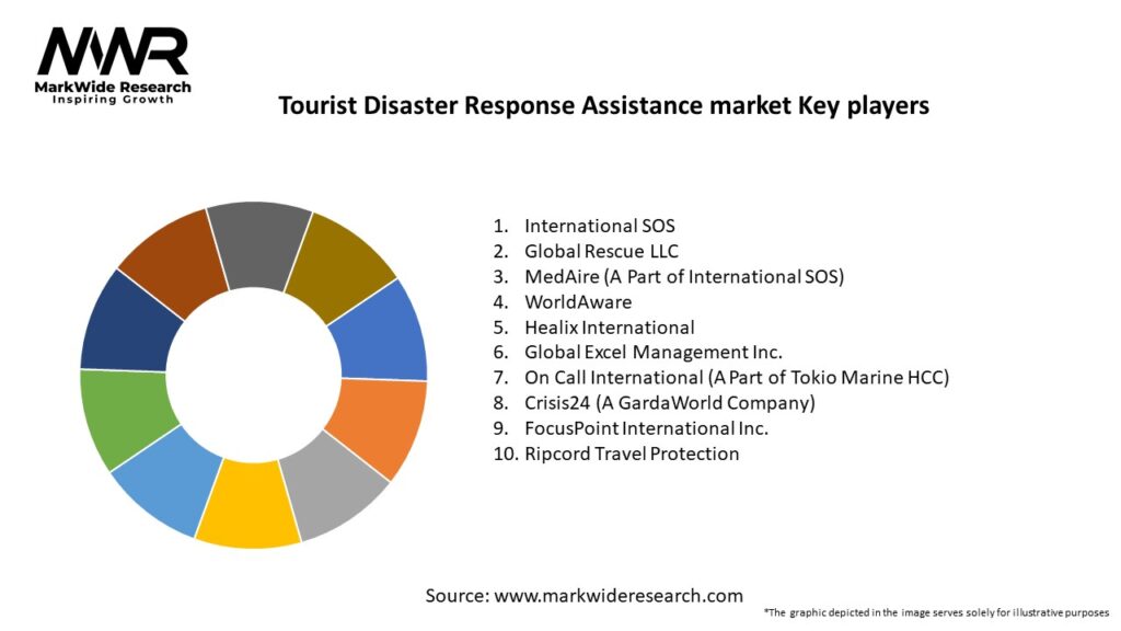 Tourist Disaster Response Assistance market Key Players