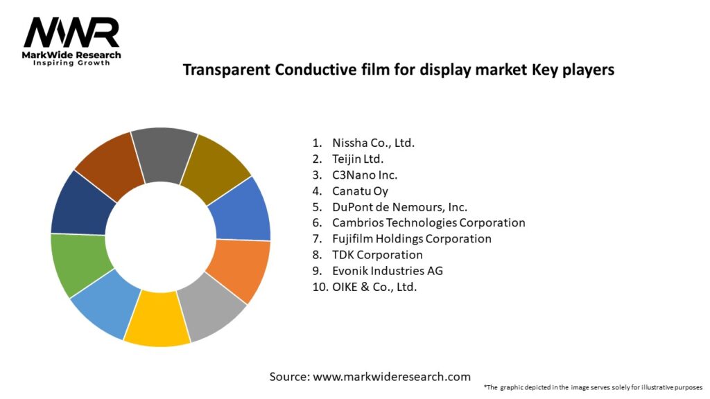 Transparent Conductive film for display market Key Players
