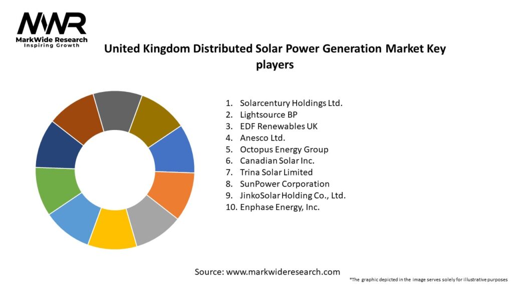 United Kingdom Distributed Solar Power Generation Market Key Players