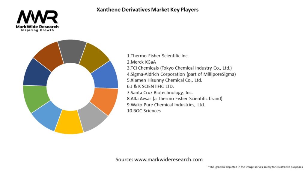 Xanthene Derivatives Market Key Players