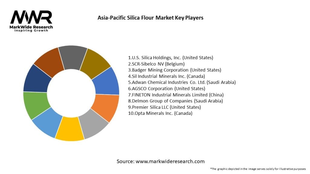 Asia-Pacific Silica Flour Market Key Players