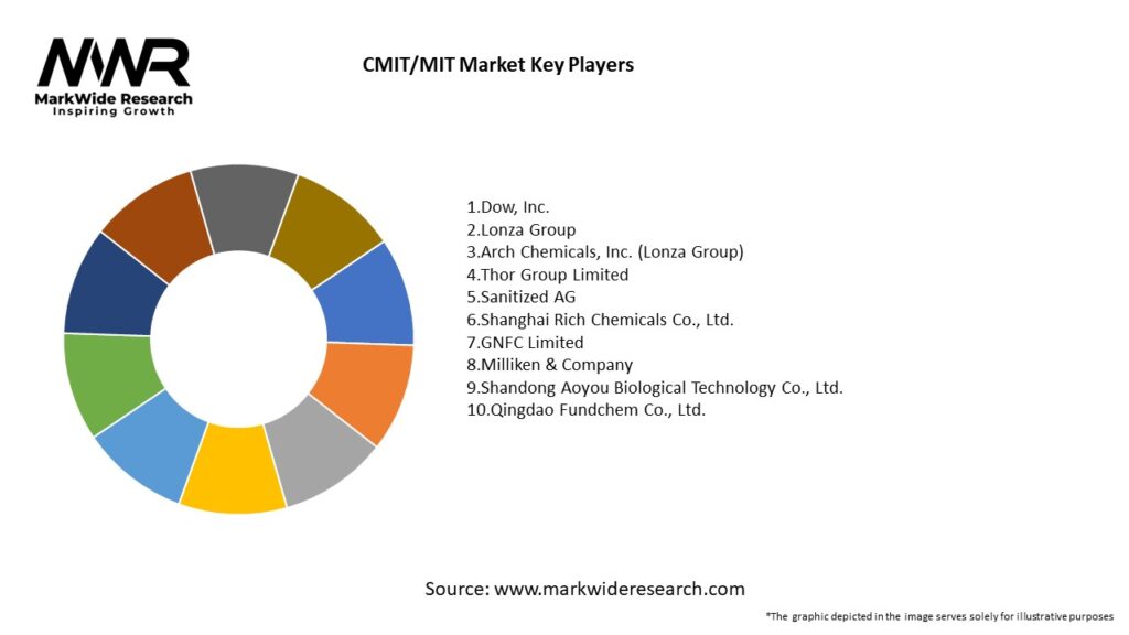 CMIT/MIT Market Key Players