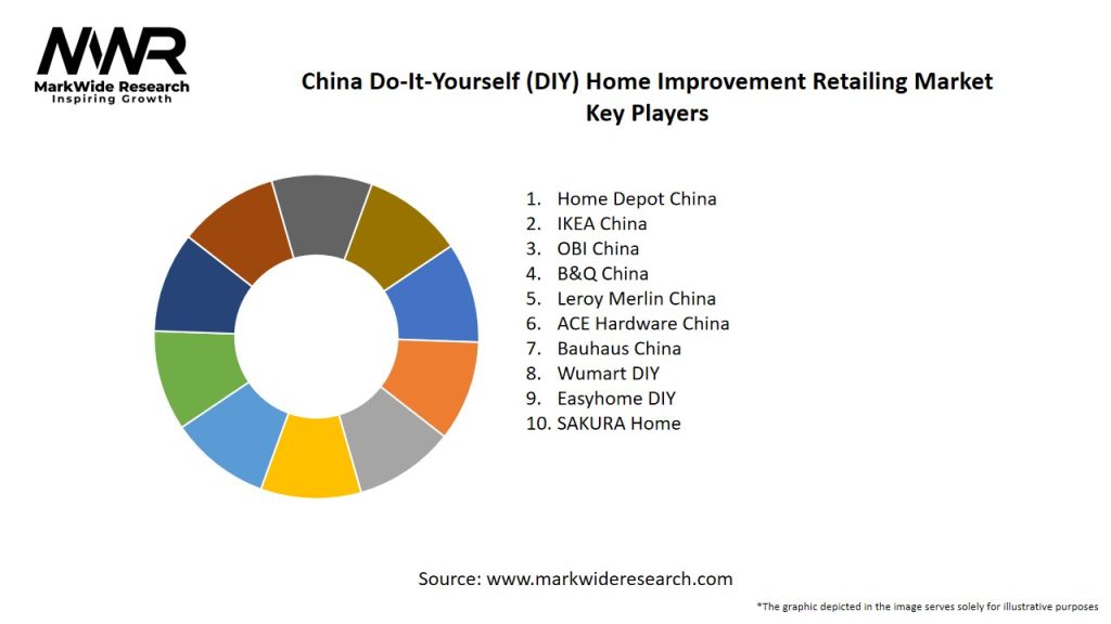 China Do-It-Yourself (DIY) Home Improvement Retailing Market Key Players