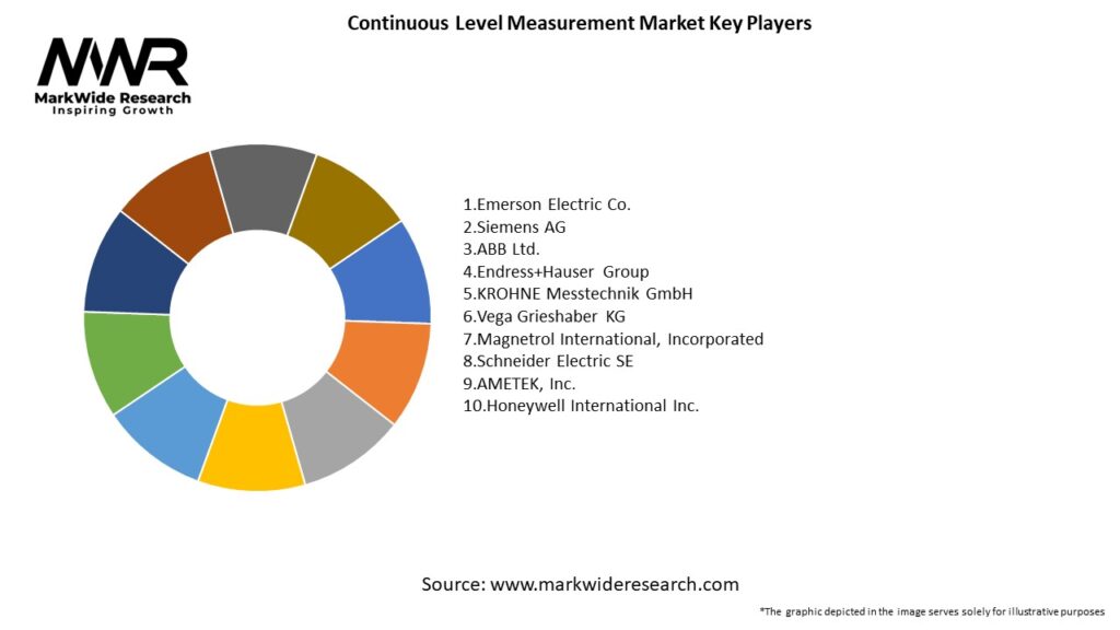 Continuous Level Measurement Market