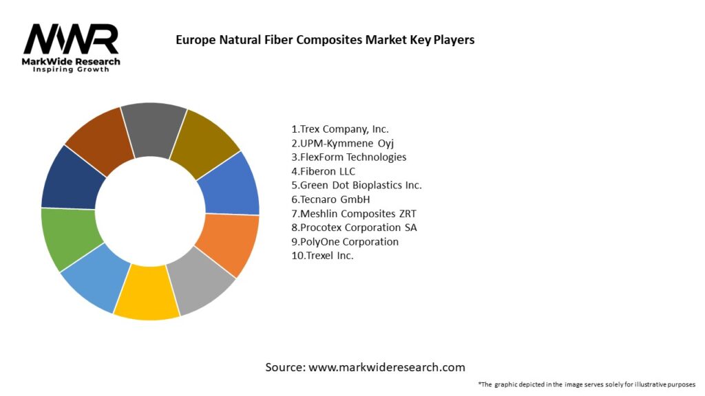 Europe Natural Fiber Composites Market Key Players