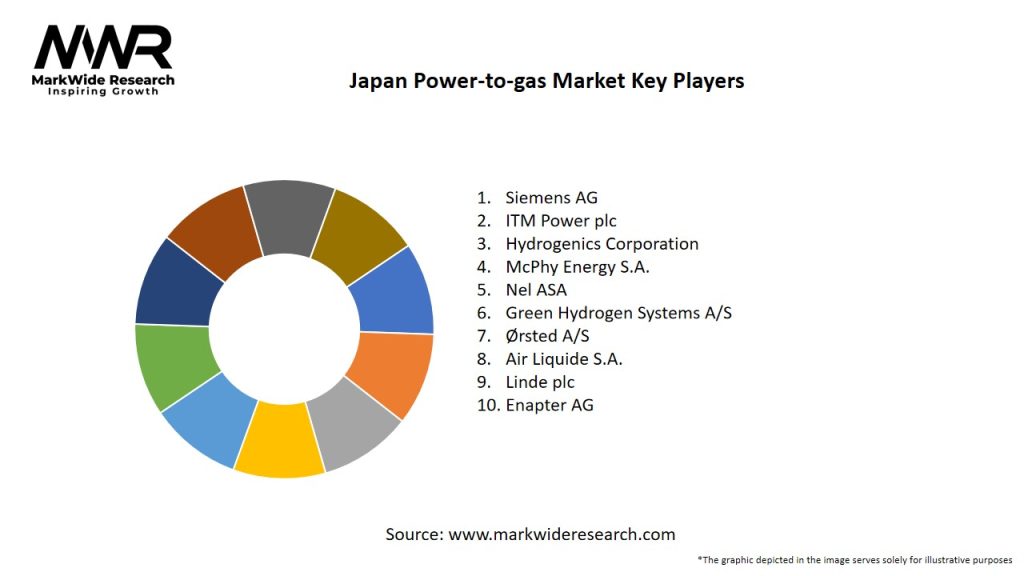 Japan Power-to-gas Market Key Players