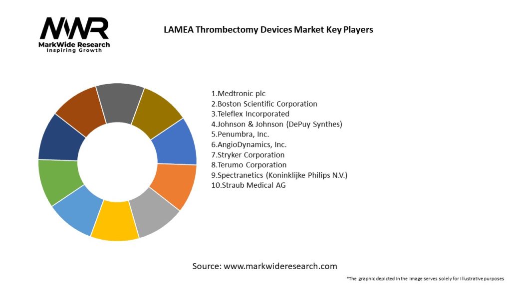 LAMEA Thrombectomy Devices Market Key Players