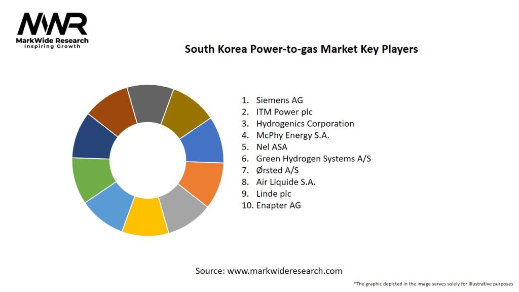 South Korea Power-to-gas Market Key Players