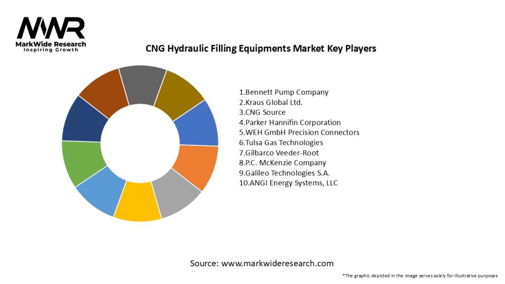CNG Hydraulic Filling Equipments Market Key Players