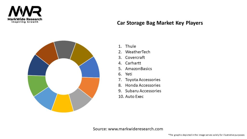 Car Storage Bag Market Key Players