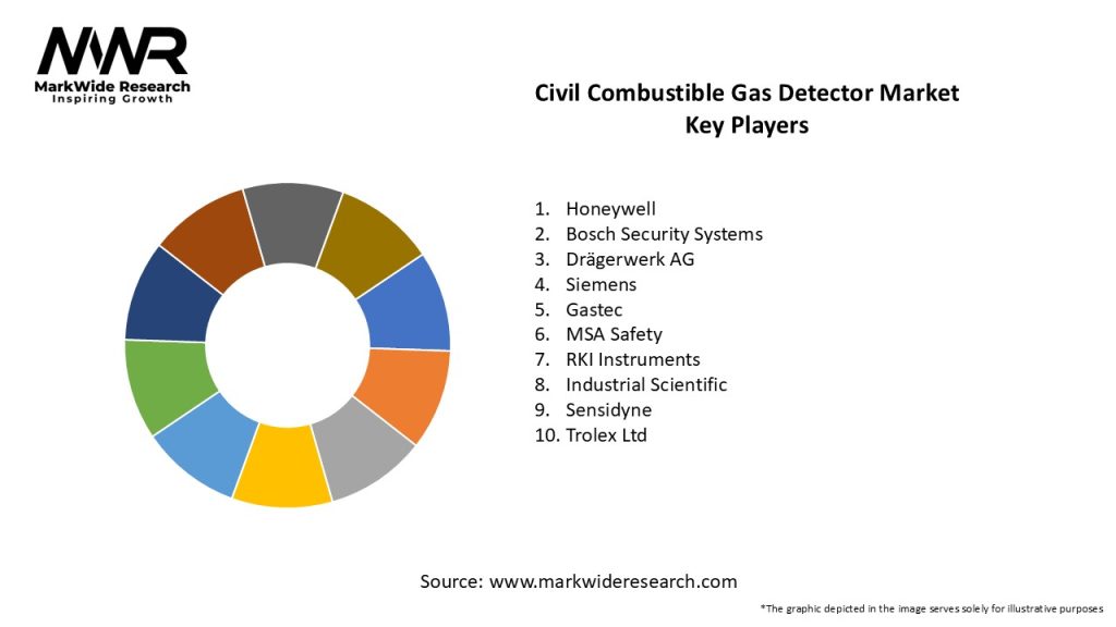 Civil Combustible Gas Detector Market Key Players