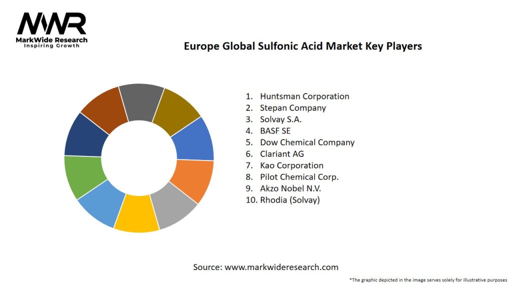 Europe Global Sulfonic Acid Market