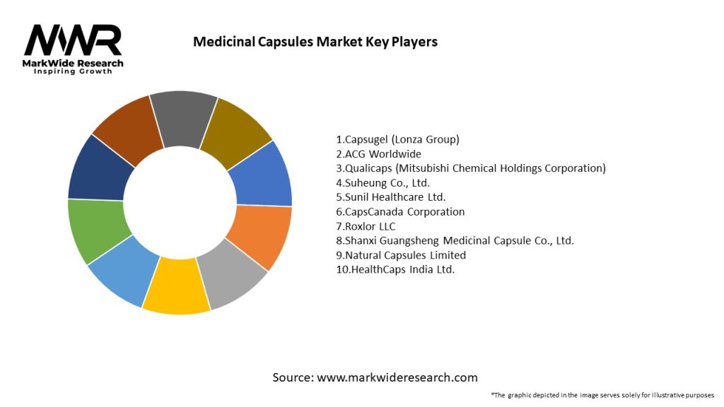 Medicinal Capsules Market Key Players