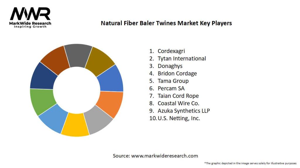 Natural Fiber Baler Twines Market Key Players