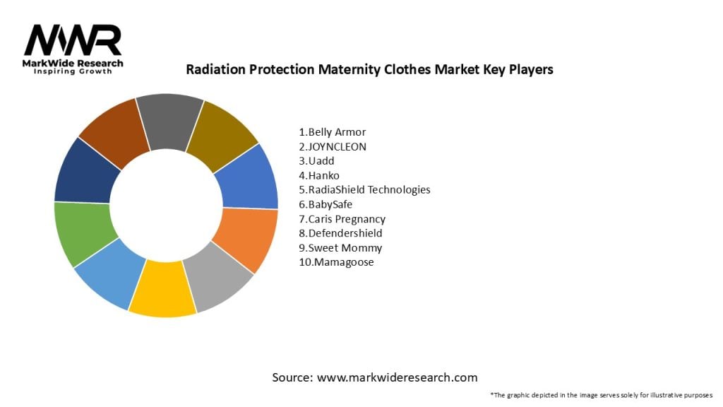 Radiation Protection Maternity Clothes Market Key Players