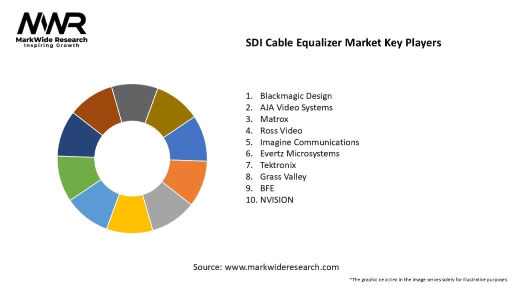 SDI Cable Equalizer Market Key Players
