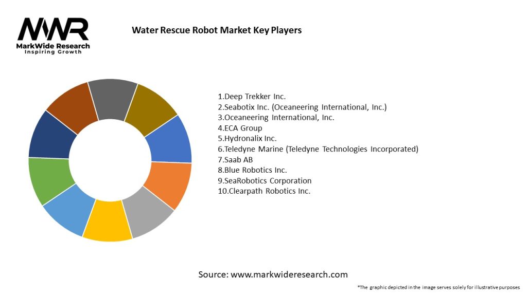 Water Rescue Robot Market Key Players
