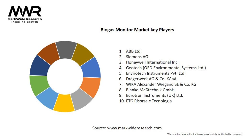 Biogas Monitor Market Key Players